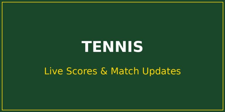 Professional tennis match