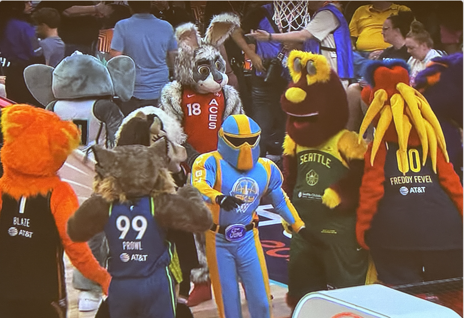 WNBA star Clark yells in referee's face