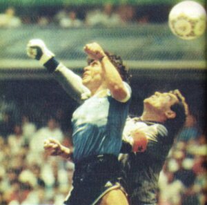 Maradona's 'Hand of God' ball sells for £2.5m
