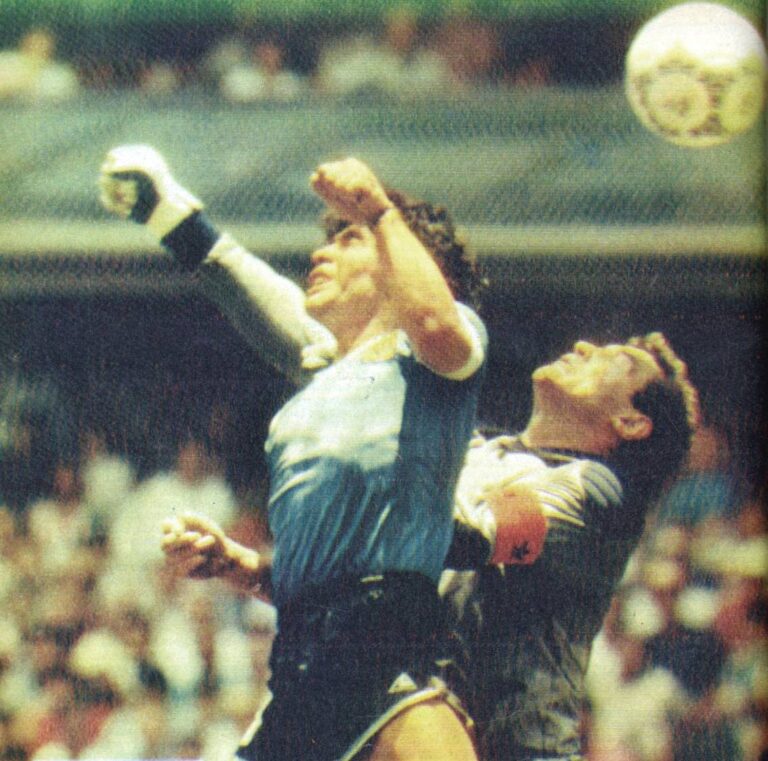Maradona's 'Hand of God' ball sells for £2.5m