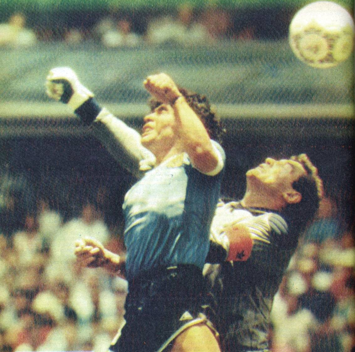 Maradona's 'Hand of God' ball sells for £2.5m